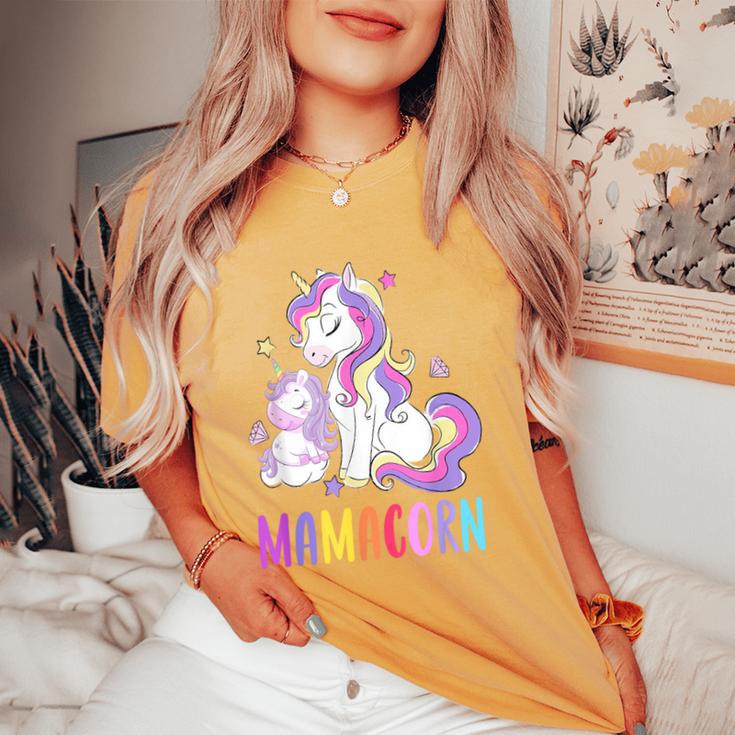 Women's Mamacorn Unicorn T-Shirt - Cute Graphic Tee For Moms, Soft Cotton, Multiple Sizes & Colors