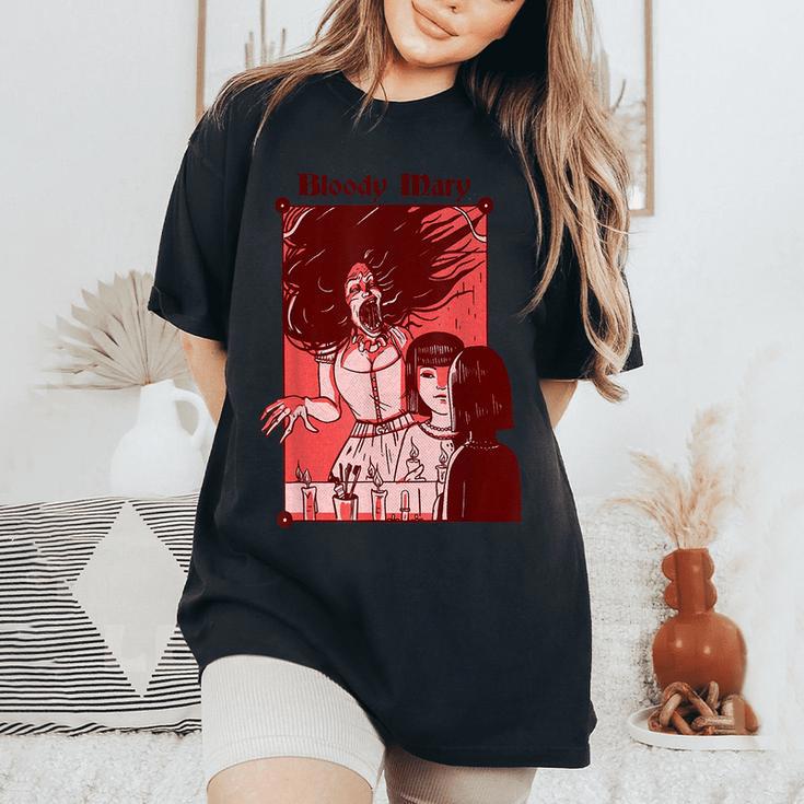 Bloody Mary Horror Games Horror Women's Oversized Comfort T-Shirt