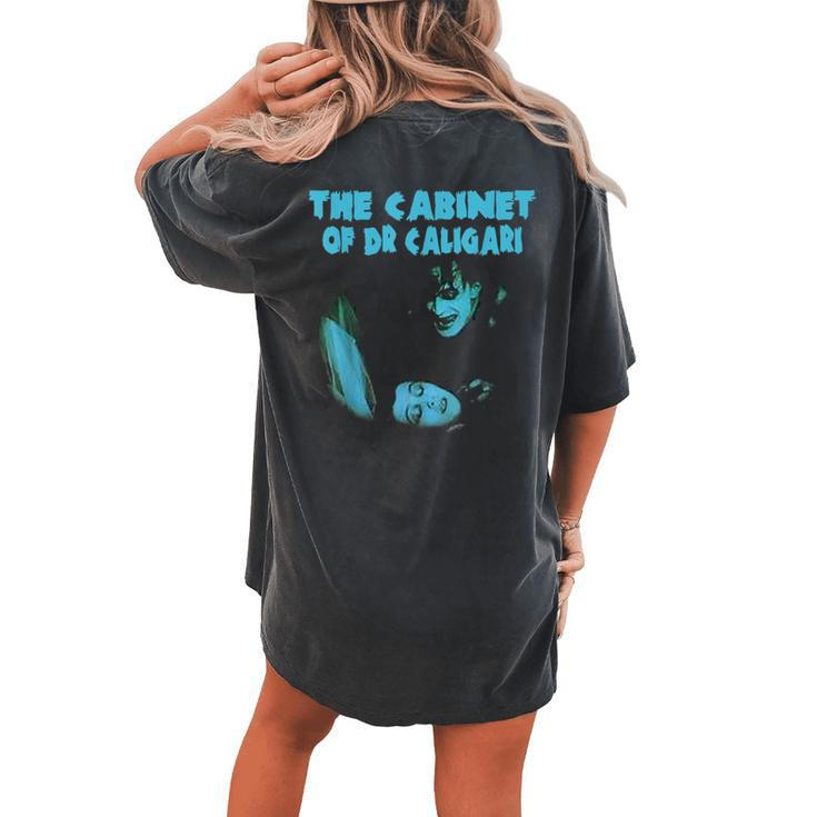The Cabinet Of Dr Caligari Silent Horror Horror Women's Oversized Comfort T-shirt Back Print