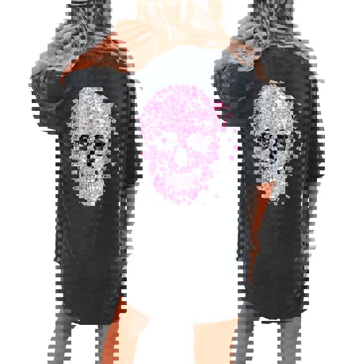Cherry Blossom Sugar Skull Pigtails by SitWithMeNtheDark on