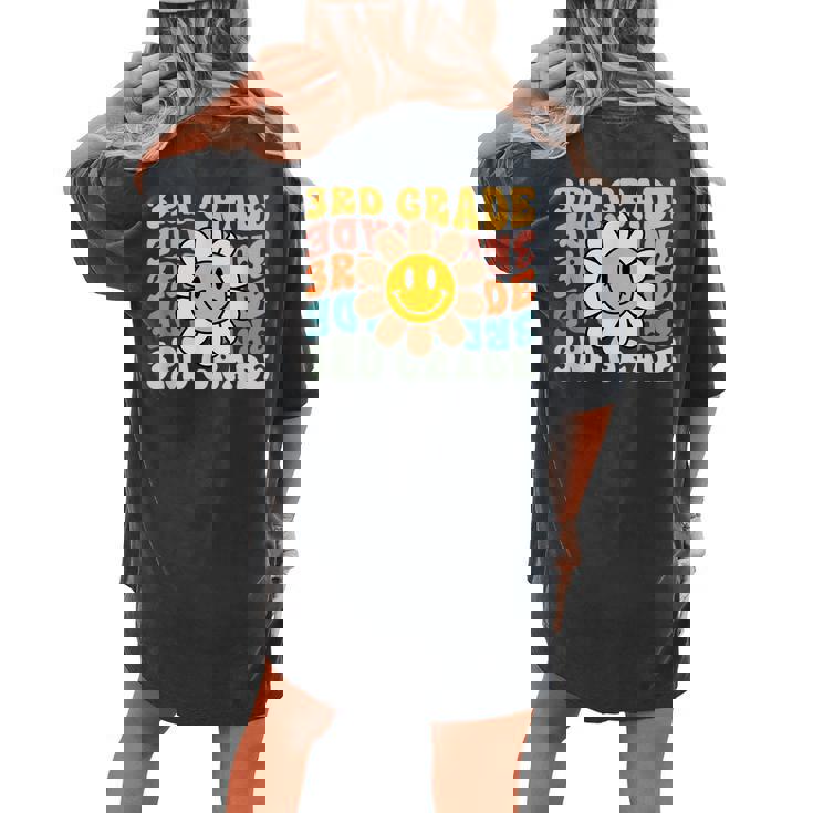 In My Third Grade Era Back To School 3Rd Grade Teacher Team Women's Oversized Comfort T-shirt Back Print