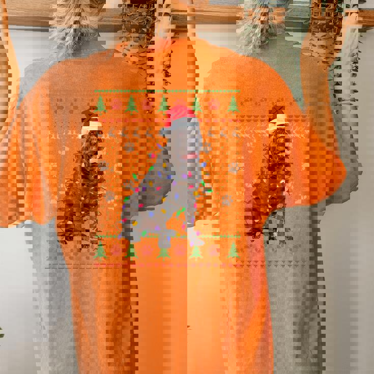 Cane Corso Christmas Ugly Sweater Santa Hat Dog Lover Women's