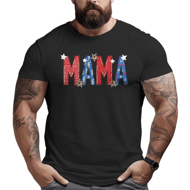 4Th Of July Mama And Mini Mommy And Me Matching Outfits  Mommy Funny Gifts Big and Tall Men Graphic T-shirt