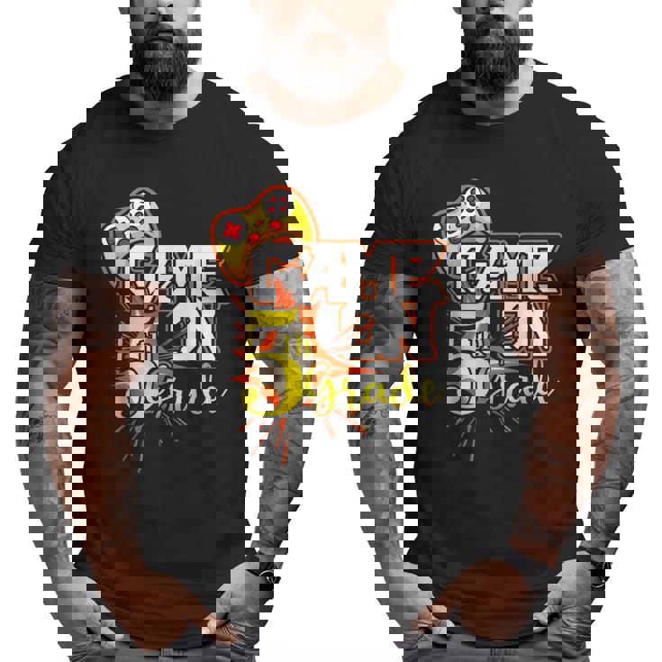 5Th Grade Teacher & Student - Game On Video Controller Gifts For Teacher Funny Gifts Big and Tall Men Graphic T-shirt