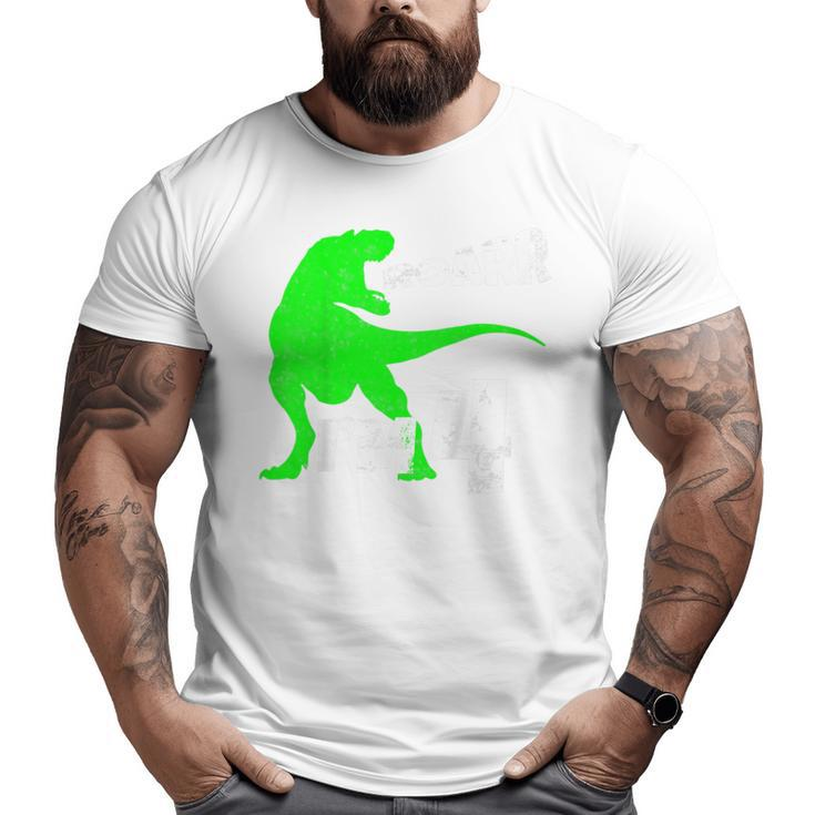 Kids 4Th Birthday  Boy Roar Im Four Dinosaur Party  Dinosaur Funny Gifts Big and Tall Men Graphic T-shirt
