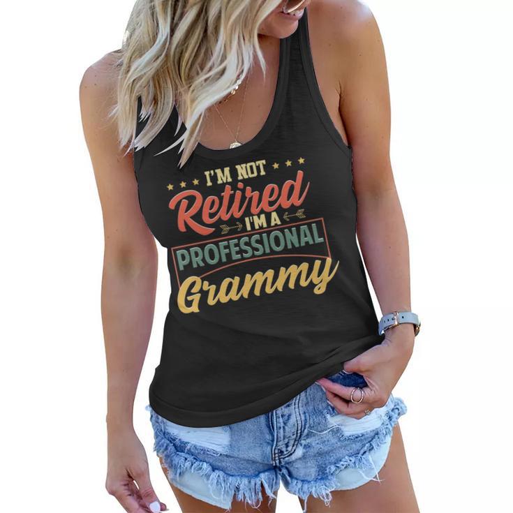 Grammy Grandma Gift Im A Professional Grammy Women Flowy Tank