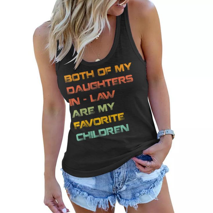 My Daughters In Law Are My Favorite Children Mother In Law Women Flowy Tank