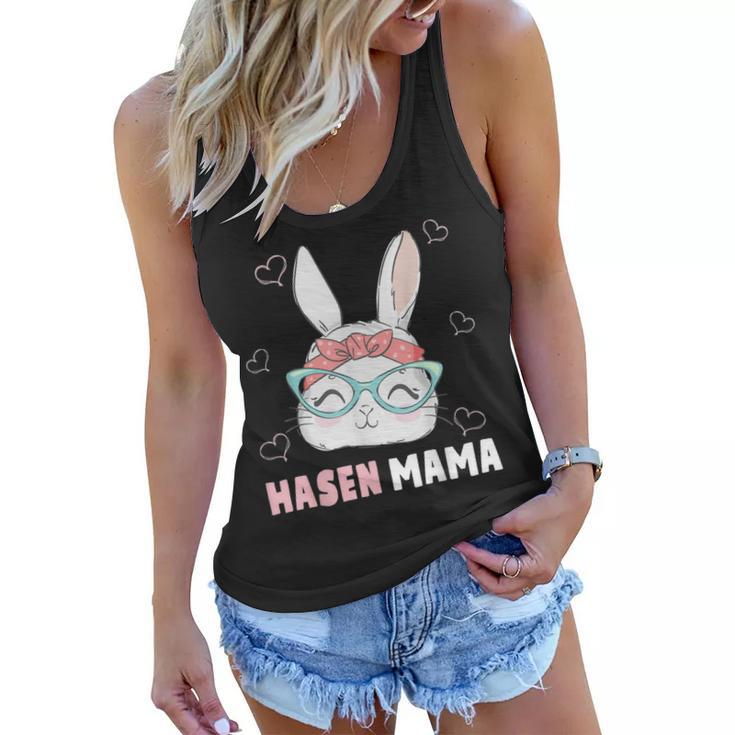 Rabbit Mum Bandana Rabbit Easter Rabbit Mum  Gift For Women Women Flowy Tank