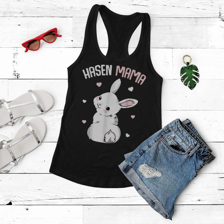 Rabbit Mum With Rabbit Easter Bunny Gift For Women Women Flowy Tank