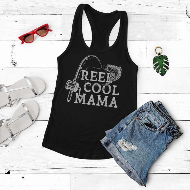 Retro Reel Cool Mama Fishing Fisher Mothers Day Gift For Womens Gift For Women Women Flowy Tank
