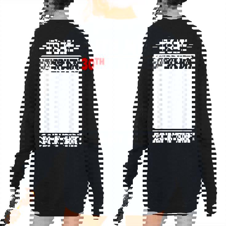 Its My 30Th Birthday 30 Years Old Birthday Party Sign My 30Th