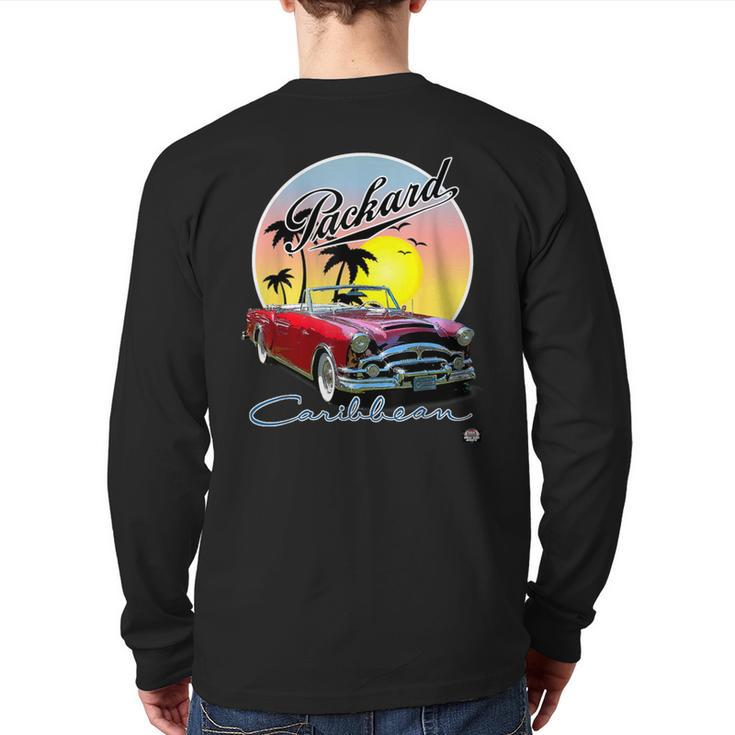 1953 Packard Caribbean Convertible The Perfect Beach Cruiser Back Print Long Sleeve T-shirt