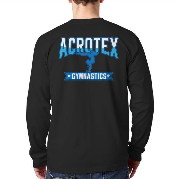 Acrotex Gymnastics Back Print Long Sleeve T-shirt