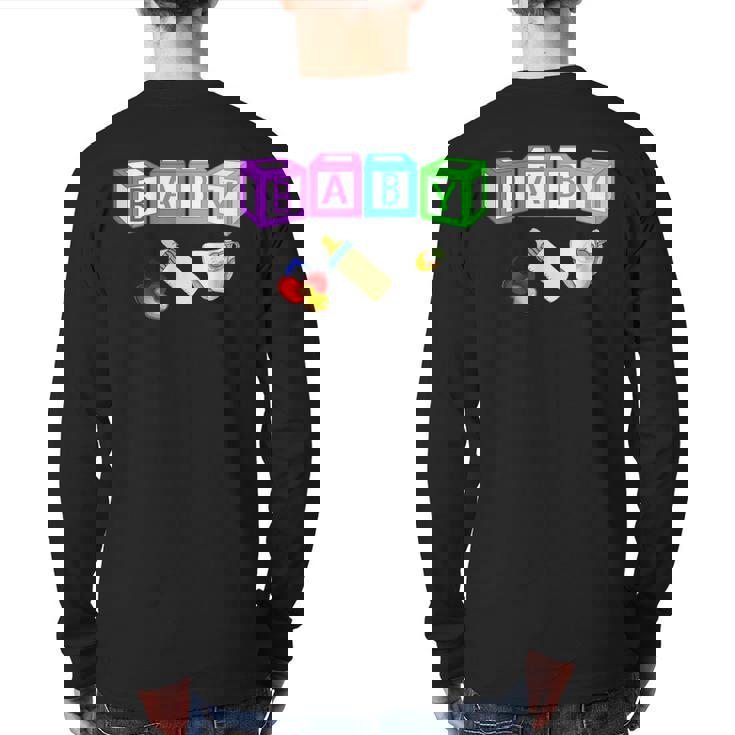 Ageplay Abdl Baby T Back Print Long Sleeve T-shirt