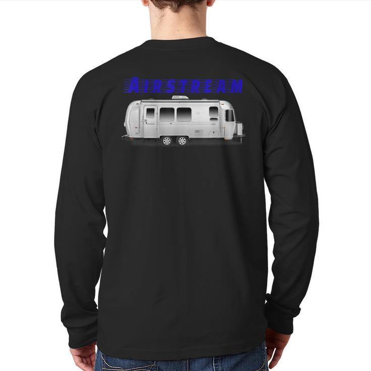 Beautiful Airstream Perfect For Airstream Owner's Back Print Long Sleeve T-shirt