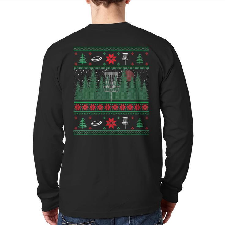 Best For Golf Lover Golf Ugly Christmas Sweaters Back Print Long Sleeve T-shirt