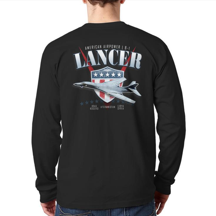 Bomber B-1 Lancer Back Print Long Sleeve T-shirt