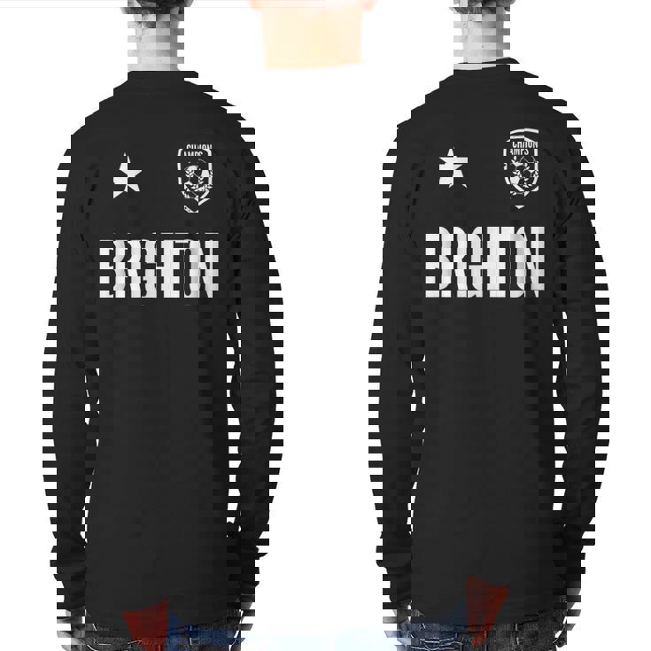 Brighton Soccer Jersey Long Sleeve T-Shirt | Mazezy