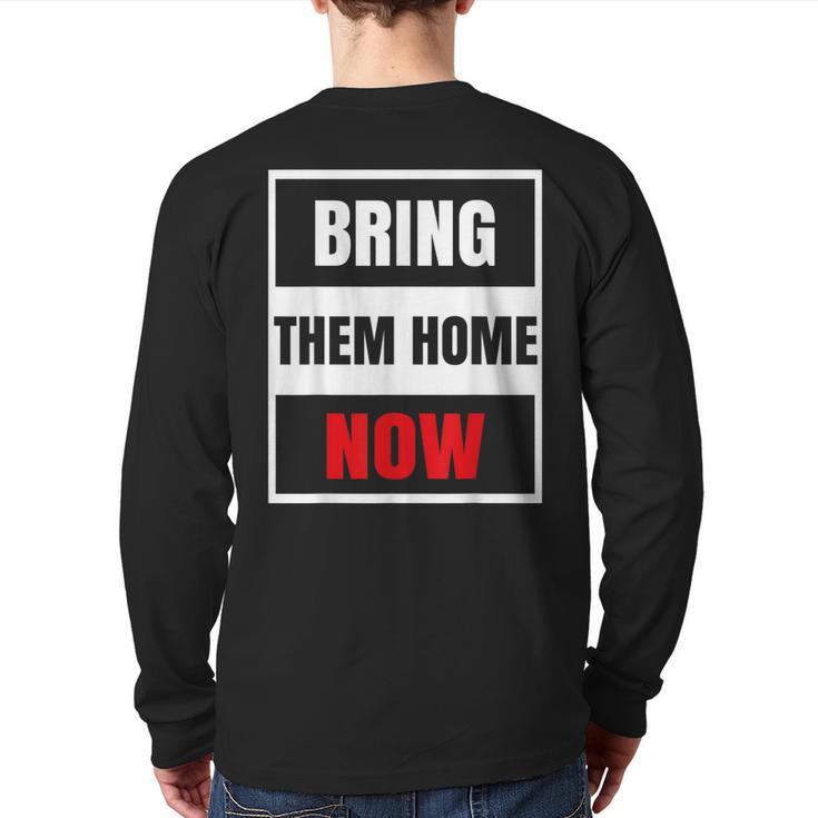 Bring Them Home Now Vintage Back Print Long Sleeve T-shirt