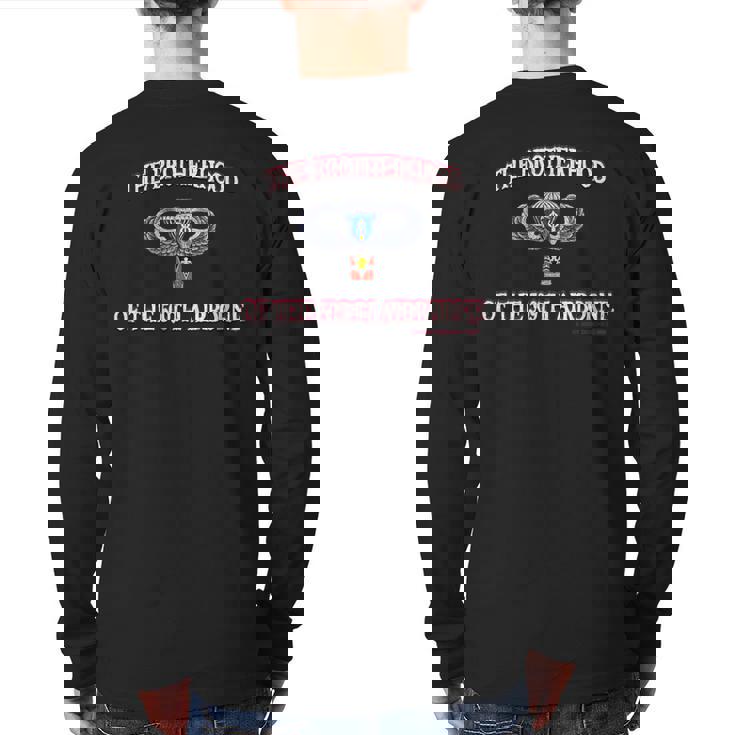 Brotherhood 509Th Airborne Back Print Long Sleeve T-shirt