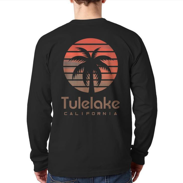 California Tulelake Back Print Long Sleeve T-shirt