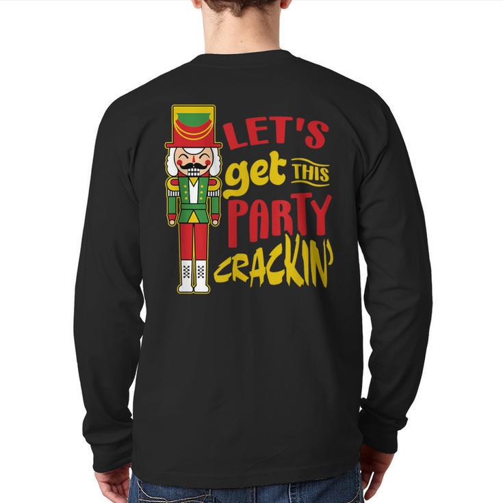 Christmas Nutcracker Group Party Matching Set Back Print Long Sleeve T-shirt