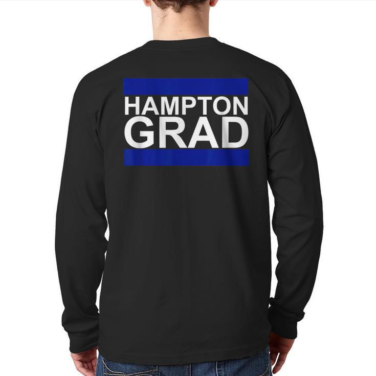 Hampton Grad Back Print Long Sleeve T-shirt