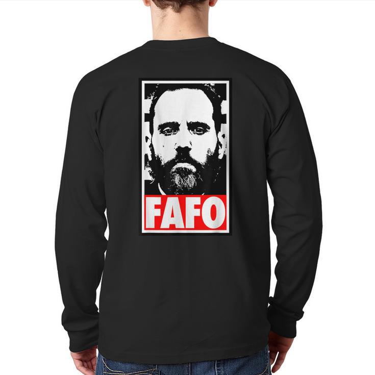 The Jack Smith Fafo Edition Back Print Long Sleeve T-shirt