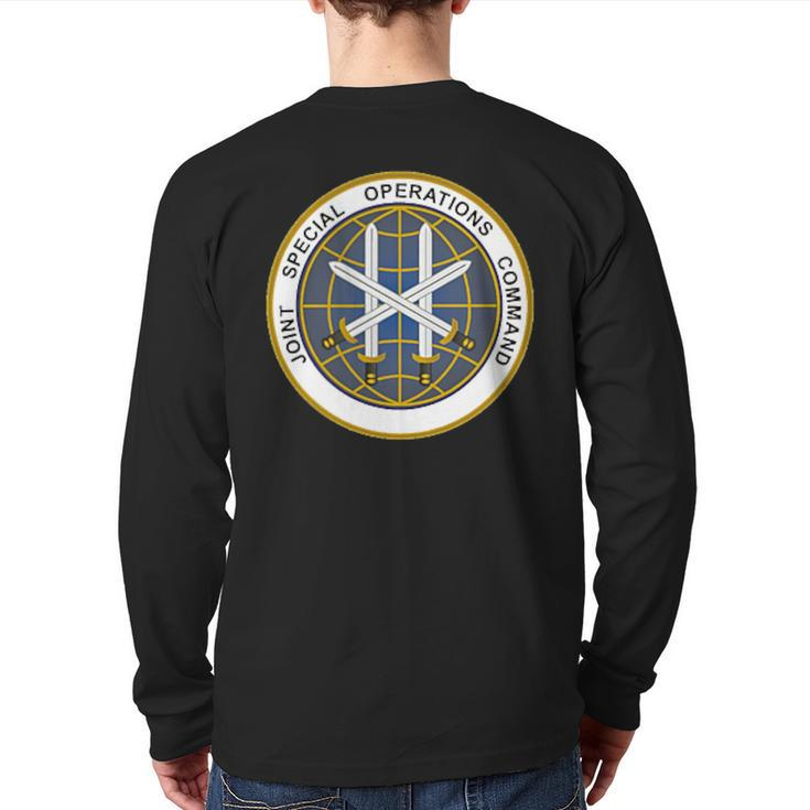 Joint Special Operations Command Jsoc Military Back Print Long Sleeve T-shirt