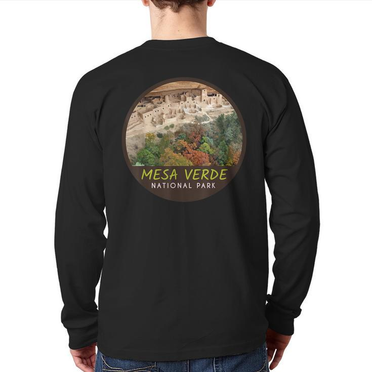Mesa Verde National Park Adventure T Back Print Long Sleeve T-shirt