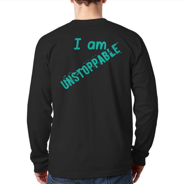 Motivational Life Quotes For Inspiration Back Print Long Sleeve T-shirt