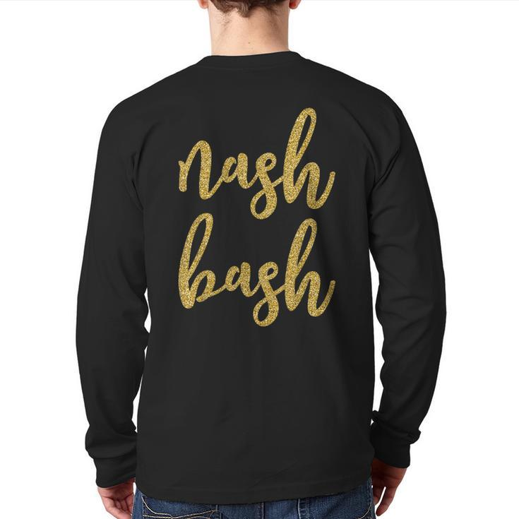 Nash Bash Back Print Long Sleeve T-shirt