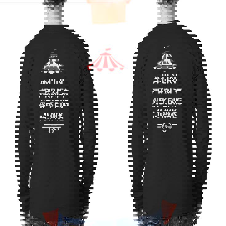Pt Barnum Quote A Million Dreams Are Keeping Me Awake Shirt Pt Barnum Quote A Million Dreams Are Keeping Me Awake Shirt