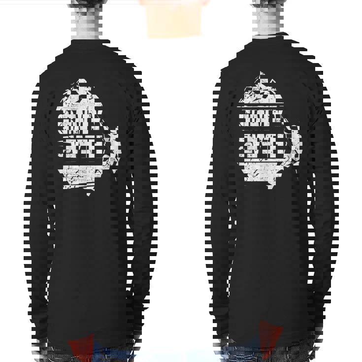 RockClimbersLovers Back Print Long Sleeve T-shirt