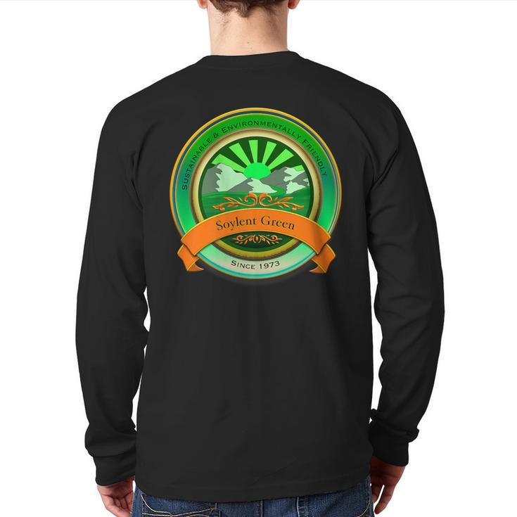 Soylent Green Environmentally Stable And Sustainable Back Print Long Sleeve T-shirt