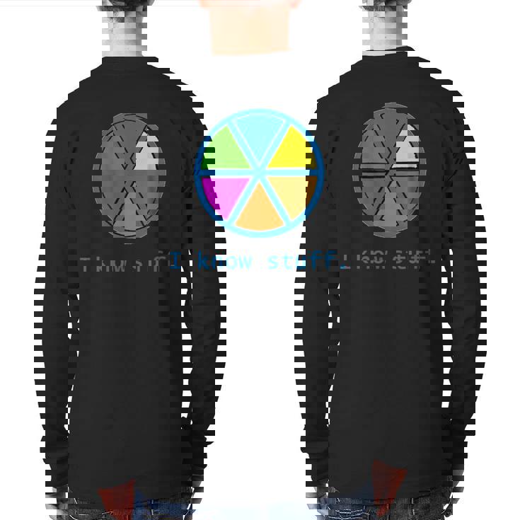 Trivial Pursuit Know It All Back Print Long Sleeve T-shirt