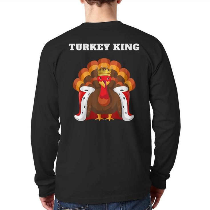 Turkey King Turkey Boys Turkey Back Print Long Sleeve T-shirt