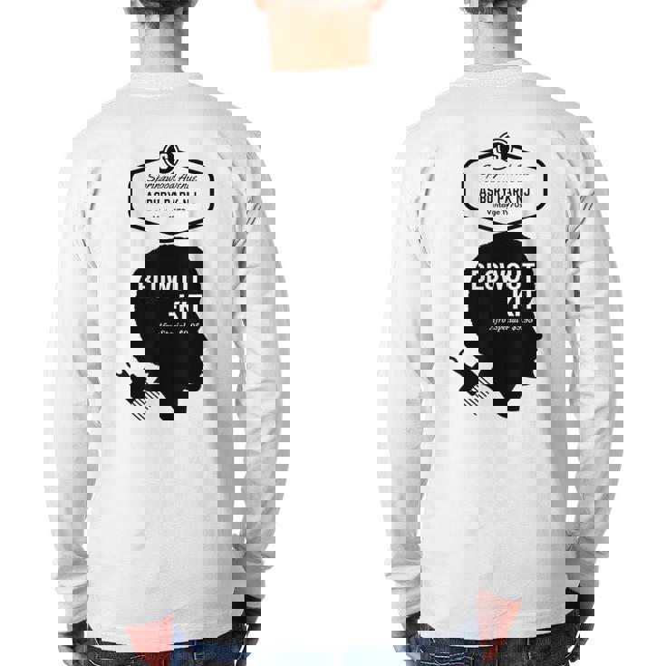 Blowout Kit Springwood Avenue Asbury Park Nj-Reminisce Back Print Long Sleeve T-shirt