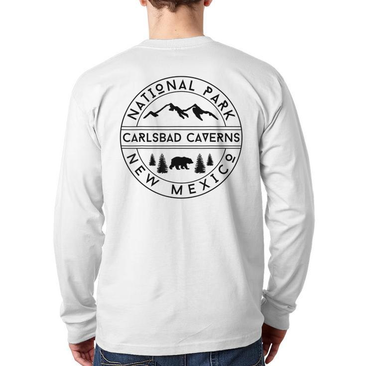 Carlsbad Caverns National Park New Mexico Nature Outdoors Back Print Long Sleeve T-shirt