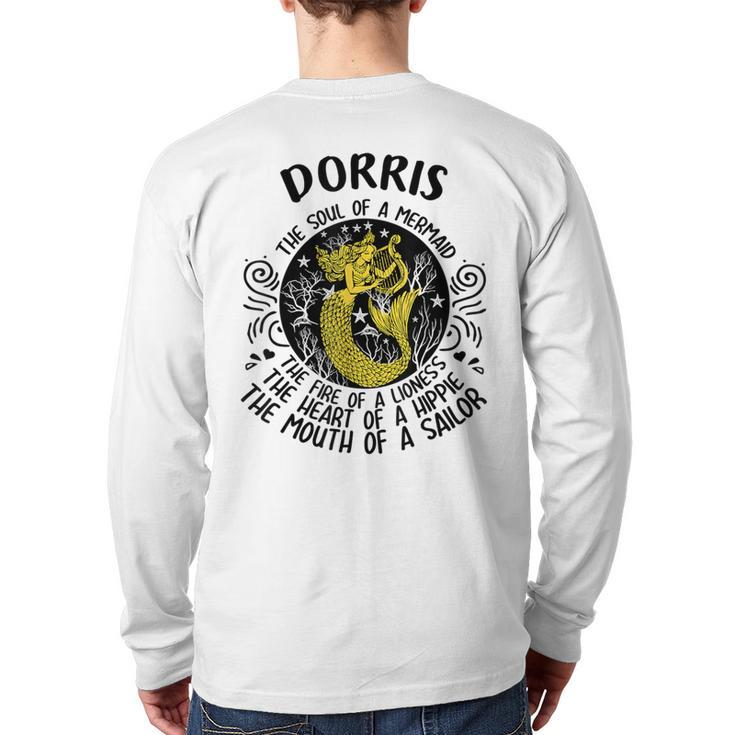 Dorris The Soul Of A Mermaid Personalized 1K1k2 Back Print Long Sleeve T-shirt