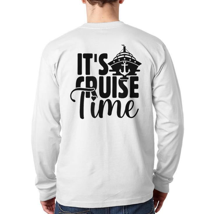 It's Cruise Time Back Print Long Sleeve T-shirt