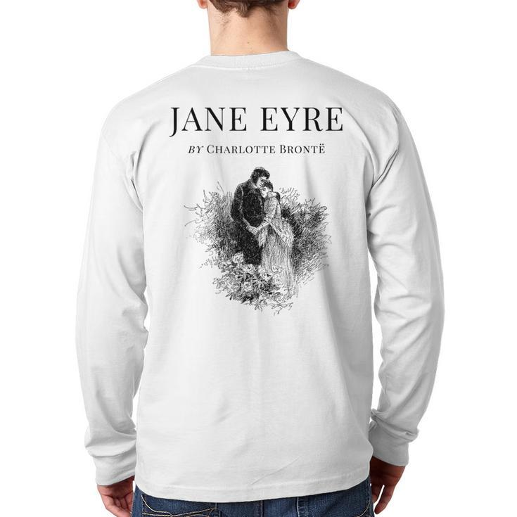 Jane Eyre Charlotte Bronte Cover Title Page Back Print Long Sleeve T-shirt
