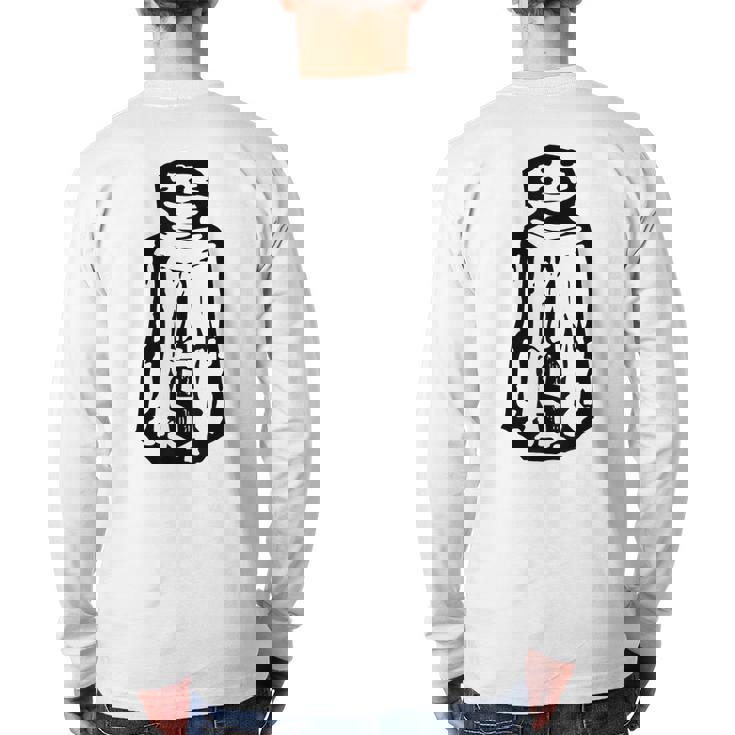 Salt Costume Couple Salt And Pepper Costume Back Print Long Sleeve T-shirt