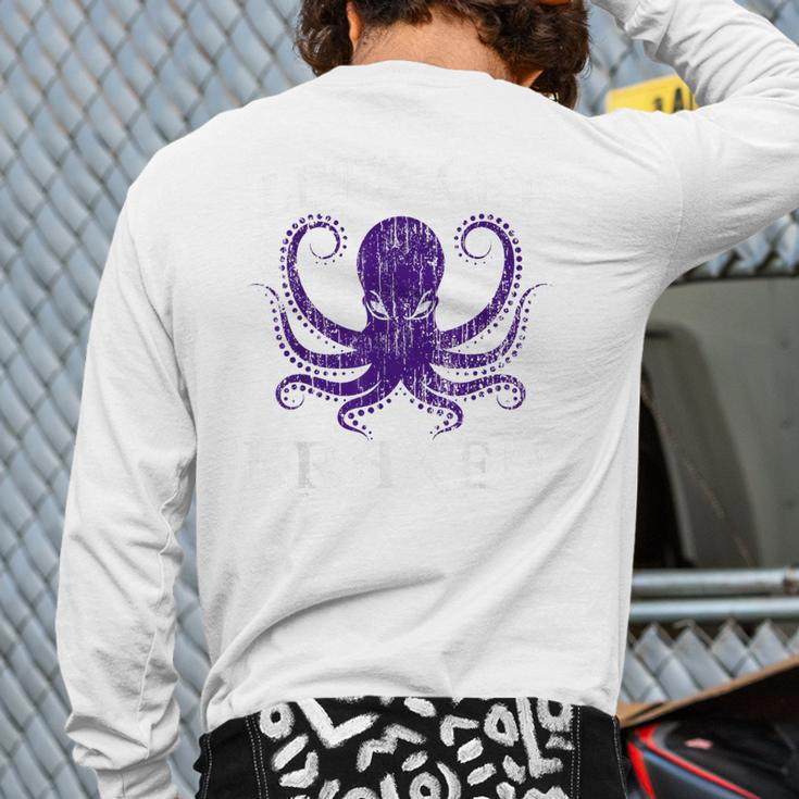Kraken Let's Get Kraken Back Print Long Sleeve T-shirt