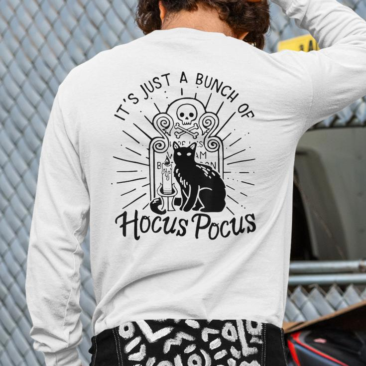 Halloween Movie Cat Witch Hocus Pocus Halloween Classic Back Print Long Sleeve T-shirt