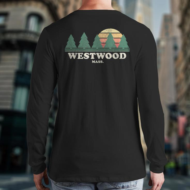 Westwood Ma Vintage Throwback Retro 70S Back Print Long Sleeve T-shirt