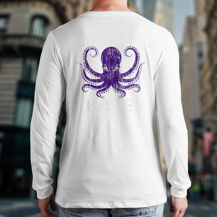 Kraken Let's Get Kraken Back Print Long Sleeve T-shirt