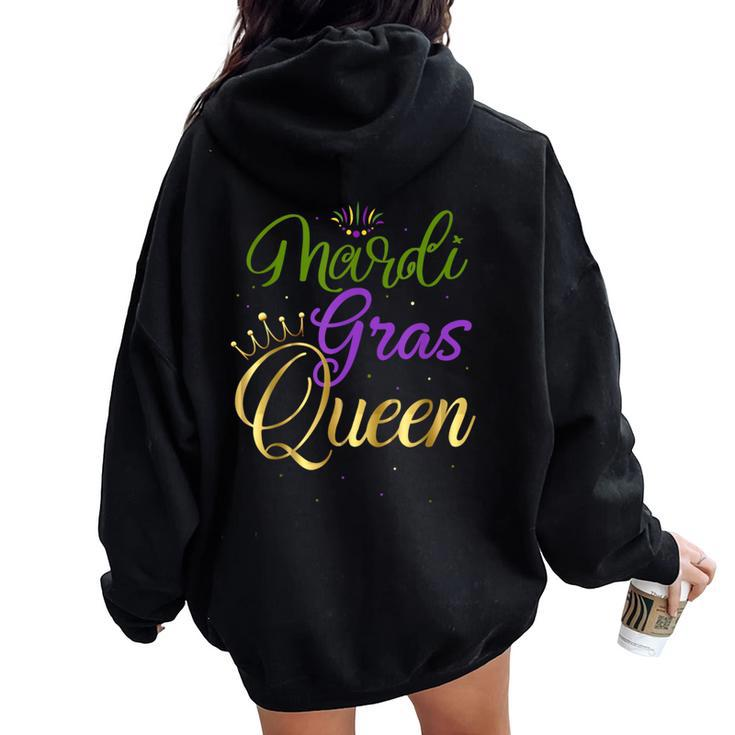 Parade Carnival Queen Costume Party Mardi Gras Women Oversized Hoodie Back Print