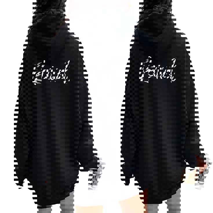 Revival For Christian Men's Holy Spirit Women Oversized Hoodie Back Print