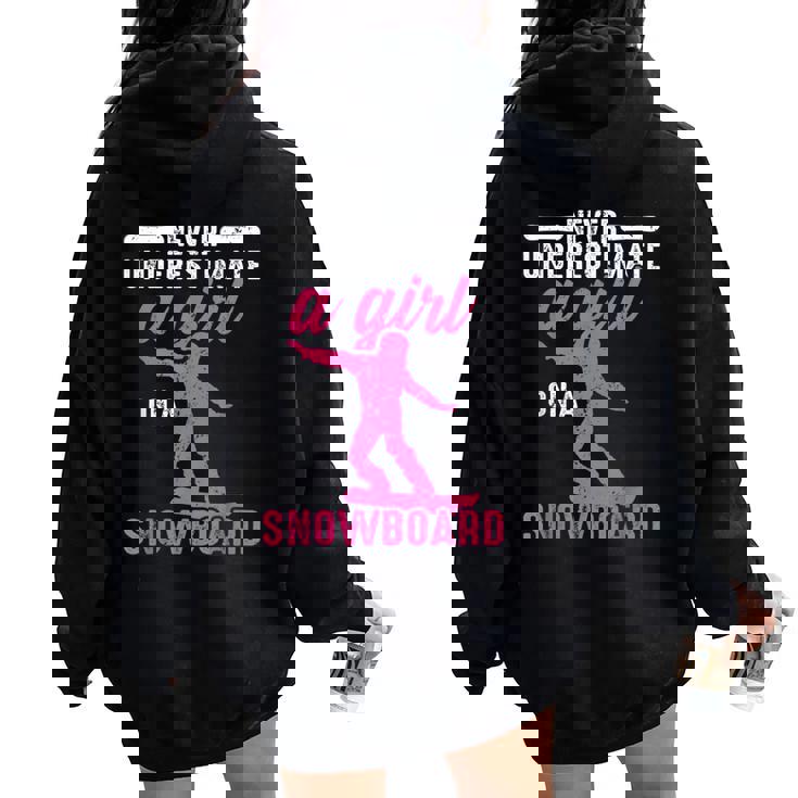 Hooded Snowboard Snowboarding Sweatshirt Womens Women's Nandn